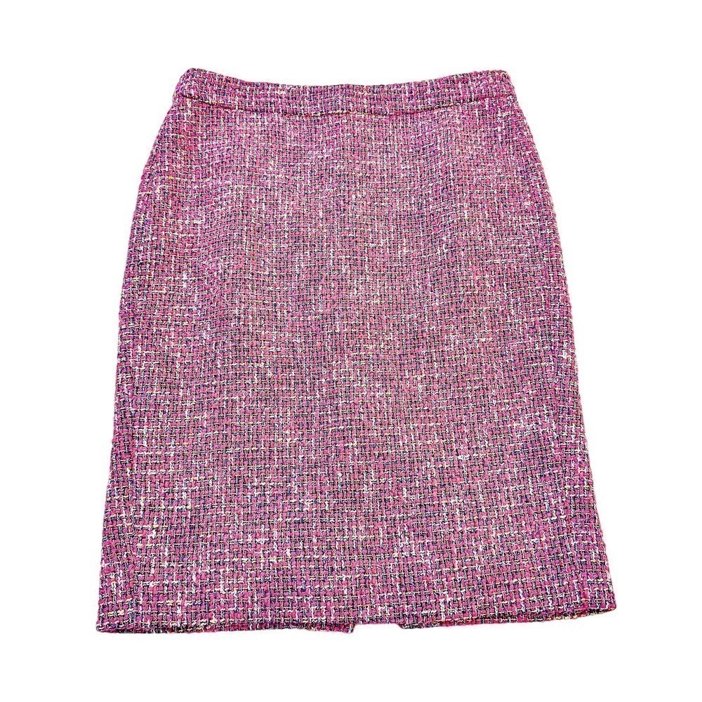 J. Crew Woven Knit Pencil Skirt Italian Fabrics Size 4